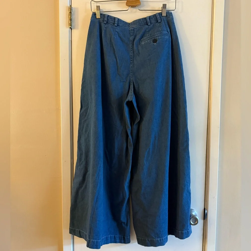 Gap × Doen High Rise Wide Leg Denim Jeans - Picture 3 of 4